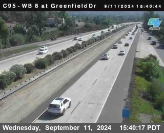 WB 8 at Greenfield Street