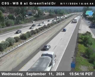 WB 8 at Greenfield Street