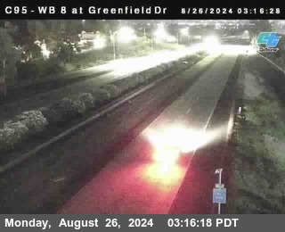 WB 8 at Greenfield Street