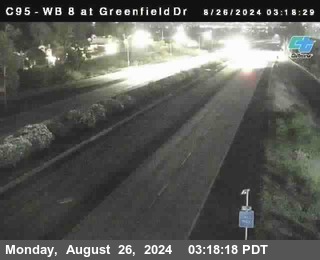 WB 8 at Greenfield Street