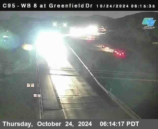 WB 8 at Greenfield Street