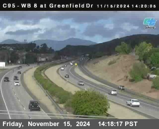 WB 8 at Greenfield Street