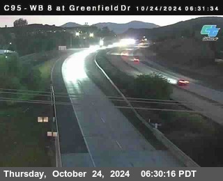 WB 8 at Greenfield Street