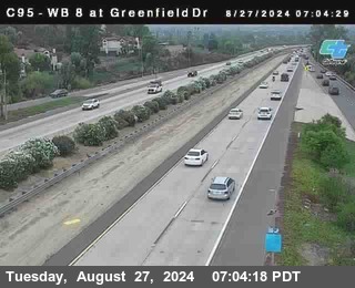 WB 8 at Greenfield Street