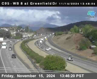 WB 8 at Greenfield Street