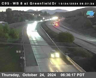 WB 8 at Greenfield Street