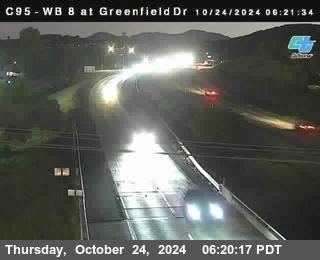 WB 8 at Greenfield Street