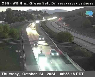 WB 8 at Greenfield Street