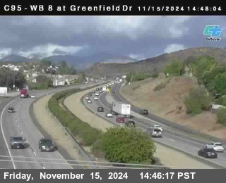 WB 8 at Greenfield Street