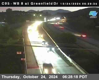 WB 8 at Greenfield Street