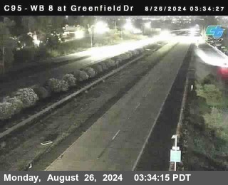 WB 8 at Greenfield Street