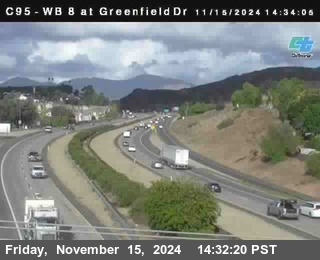 WB 8 at Greenfield Street