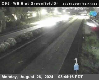 WB 8 at Greenfield Street