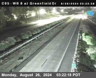 WB 8 at Greenfield Street