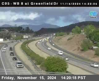 WB 8 at Greenfield Street