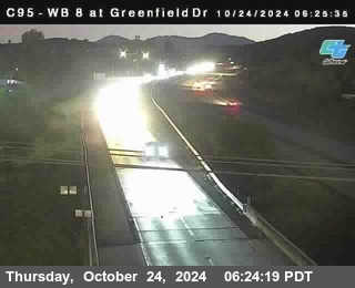 WB 8 at Greenfield Street