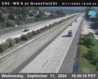 WB 8 at Greenfield Street