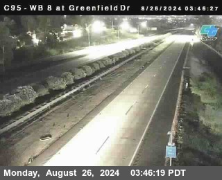 WB 8 at Greenfield Street