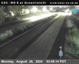 WB 8 at Greenfield Street