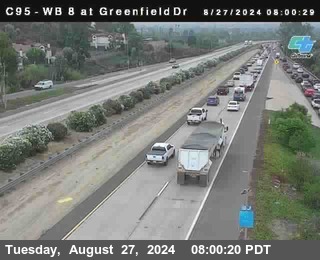 WB 8 at Greenfield Street