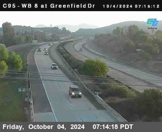 WB 8 at Greenfield Street