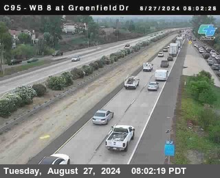 WB 8 at Greenfield Street