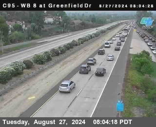 WB 8 at Greenfield Street