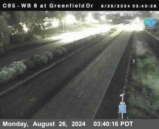 WB 8 at Greenfield Street