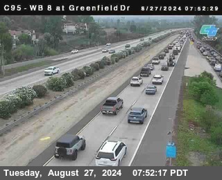 WB 8 at Greenfield Street