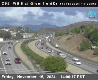 WB 8 at Greenfield Street