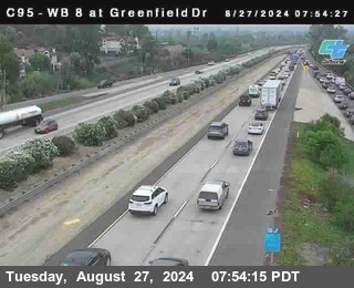 WB 8 at Greenfield Street