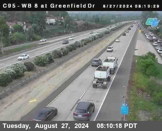 WB 8 at Greenfield Street