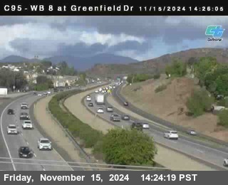 WB 8 at Greenfield Street