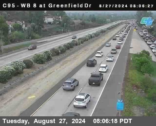 WB 8 at Greenfield Street