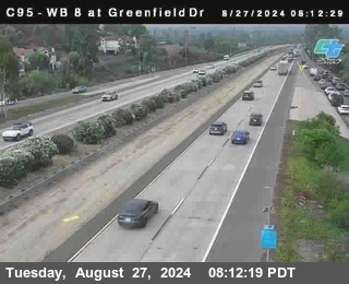 WB 8 at Greenfield Street