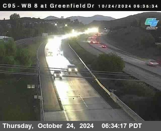 WB 8 at Greenfield Street