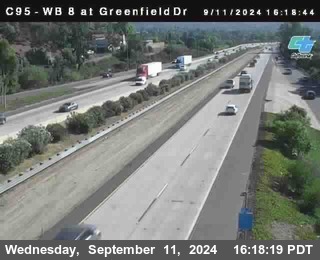 WB 8 at Greenfield Street