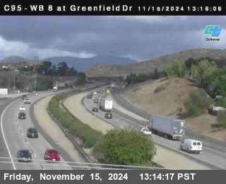 WB 8 at Greenfield Street