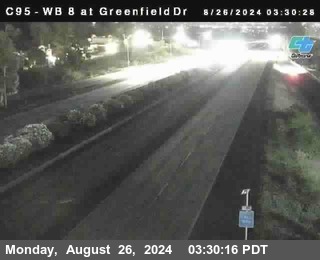 WB 8 at Greenfield Street