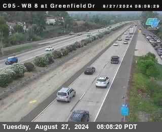 WB 8 at Greenfield Street