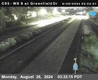 WB 8 at Greenfield Street