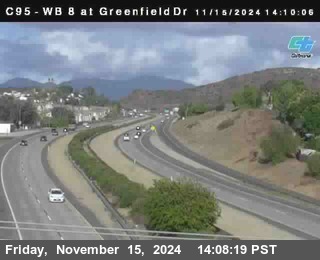 WB 8 at Greenfield Street