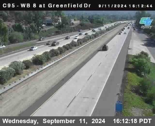 WB 8 at Greenfield Street