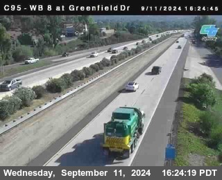 WB 8 at Greenfield Street