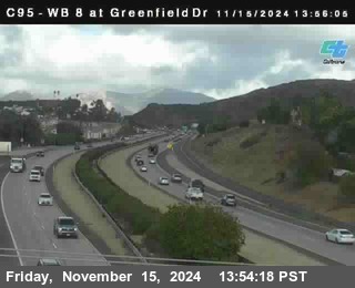 WB 8 at Greenfield Street