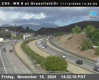 WB 8 at Greenfield Street