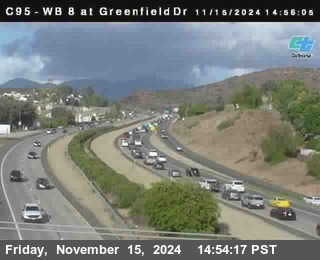 WB 8 at Greenfield Street