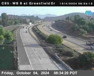 WB 8 at Greenfield Street