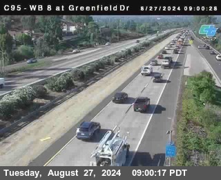 WB 8 at Greenfield Street