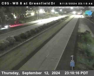 WB 8 at Greenfield Street